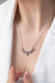 Heliophilia Silver Collar de Metal CK9995 Rose